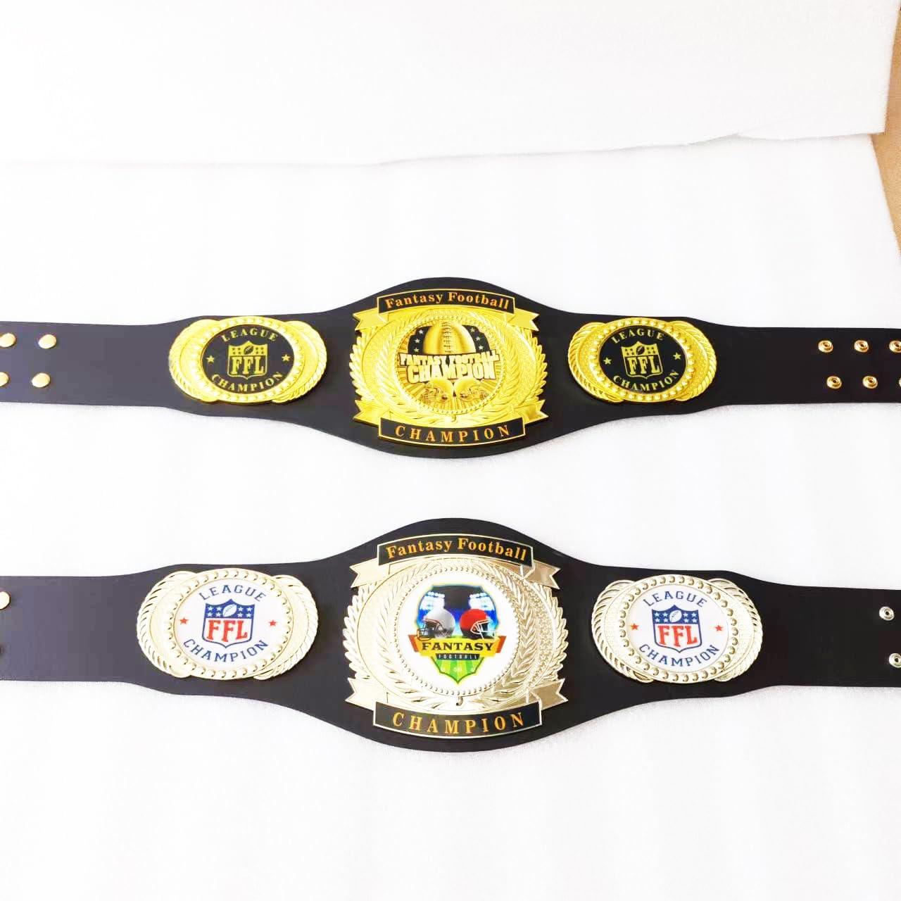 guancrown guancrown Fantasy Football Championship Belt - Adjustable Official Fantasy Football Belt - First Place Winner Award for Fantasy Football League