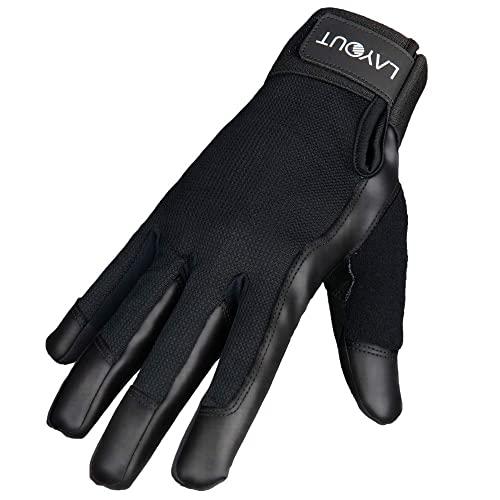 Layout Ultimate Layout Ultimate Frisbee Gloves - Ultimate Grip and Friction to Enhance Your Game! Perfect for Ultimate, DG and All Disc Sports! (Poly Color, Small)