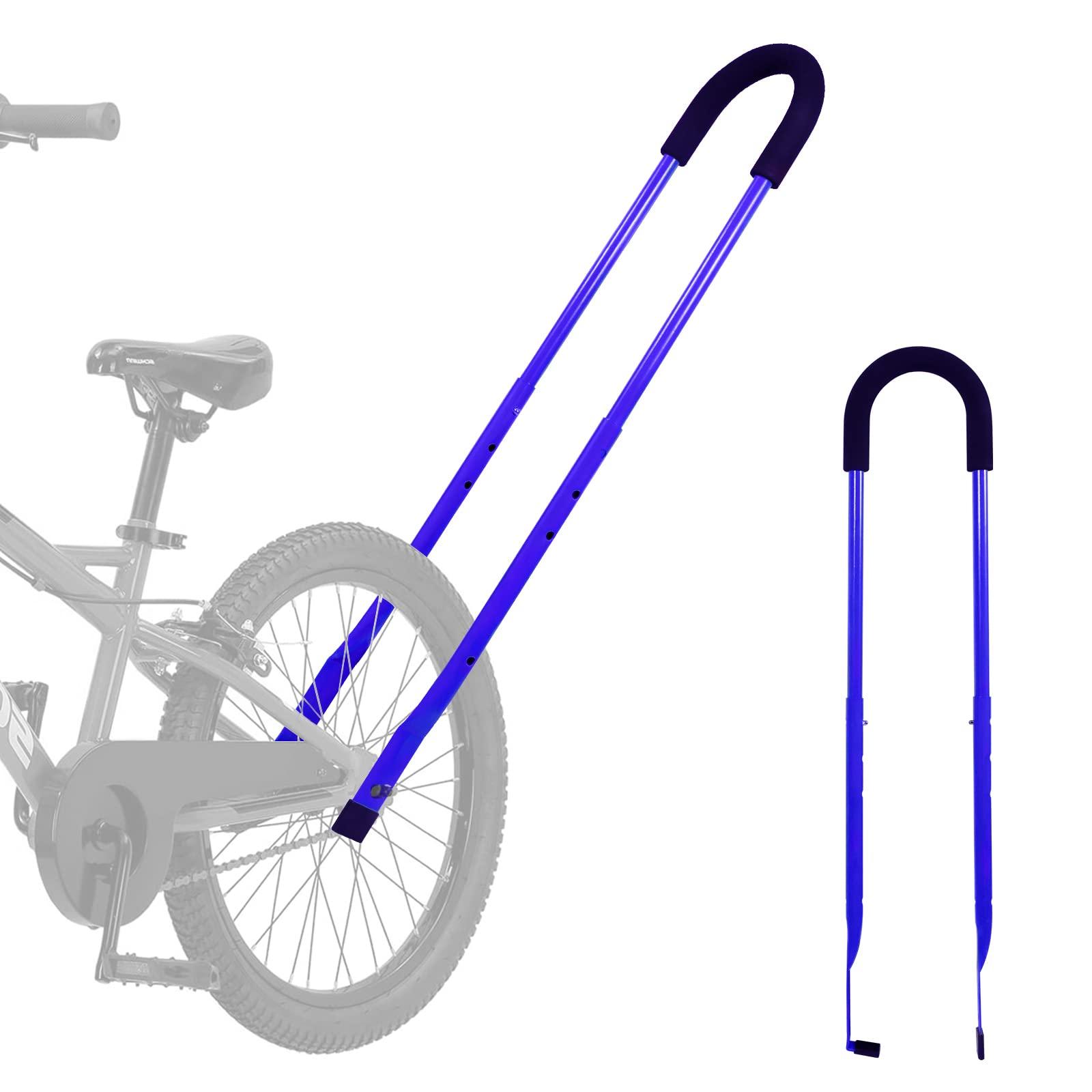 MOLI DEE MOLI DEE Children Cycling Bike Safety Trainer Handle Balance Push Bar (Blue)