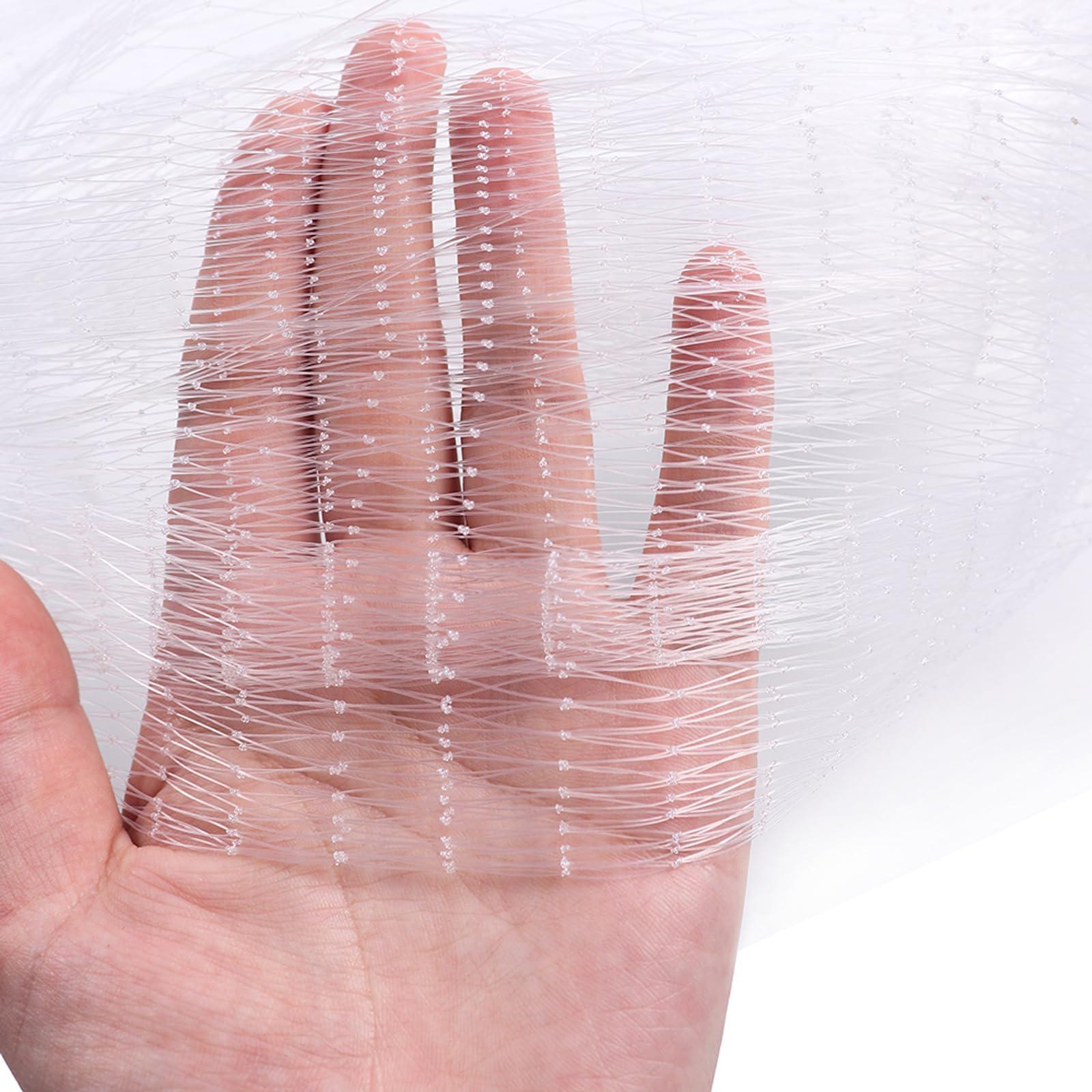 Lawaia Lawaia Fishing Nets Cast Net Hand Throw Fishing Fish Trap Saltwater Gear- Ideal for Shrimp Fish and Fly Fishing - 4FT Radius