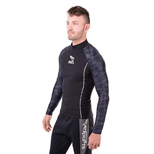 IST IST 2mm Neoprene Wetsuit Shirt | Rashguard Top for Surfing, Diving and Kayaking (Medium)
