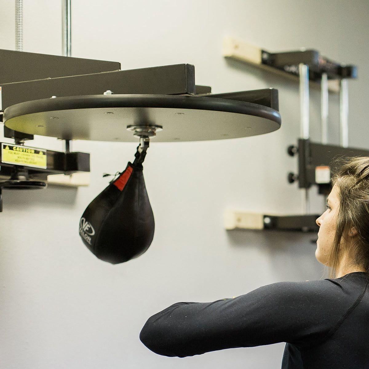 Valor Fitness Valor Fitness CA-2 Adjustable 1” Boxing Speed Bag Platform with Wheel Crank for Easy Adjustment, Speed Bag Included