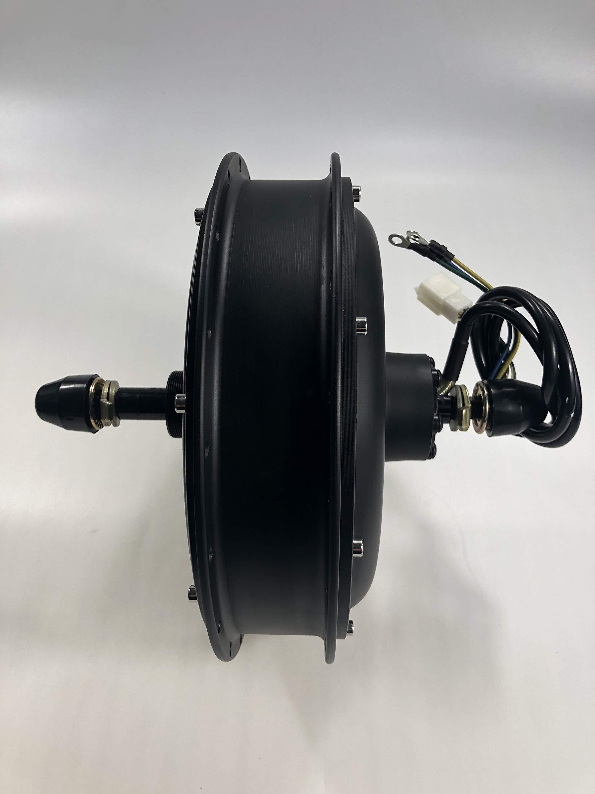 NBPOWER NBpower 20" x 4.0 Electric Fat Bike Motor Wheel 1500w, Carton Rim (204.0 Rear)
