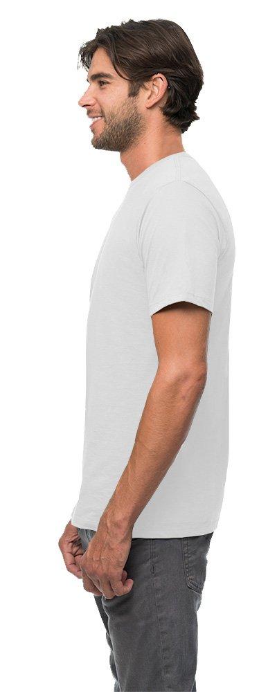 econscious econscious Unisex Standard 100% Cotton Short Sleeve Fashion Tee, White, Small