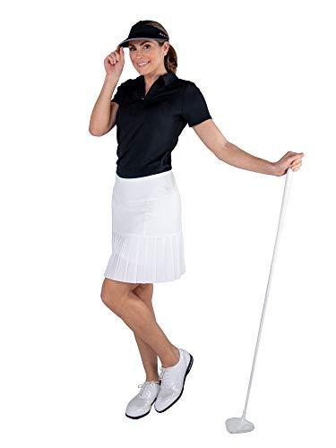 Jofit Jofit Apparel Womens Athletic Clothing Dash Golf Skort for Golf & Tennis, Size XX-Large, White