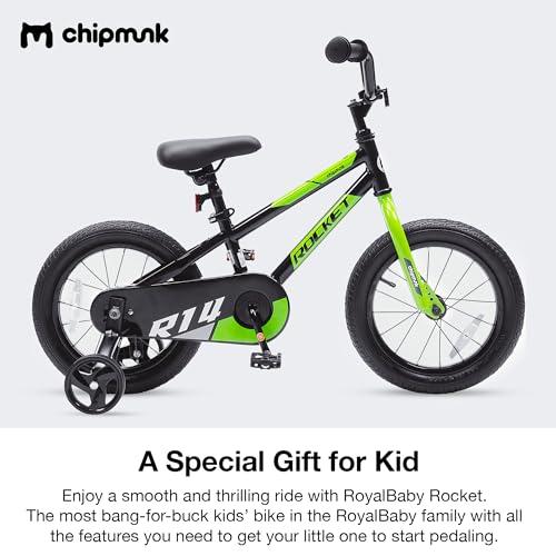 Chipmunk Chipmunk Kids Bike Toddlers 12 14 16 18 Inch Wheel Bicycle Beginners Boys Girls Ages 3-11 Years, Multiple Color Options