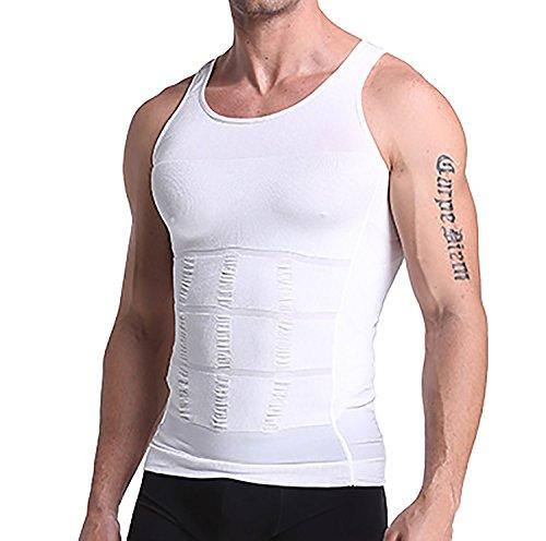 Extreme Fit TagCo USA, Inc Men's Compression and Body-Support Undershirt White - XLarge