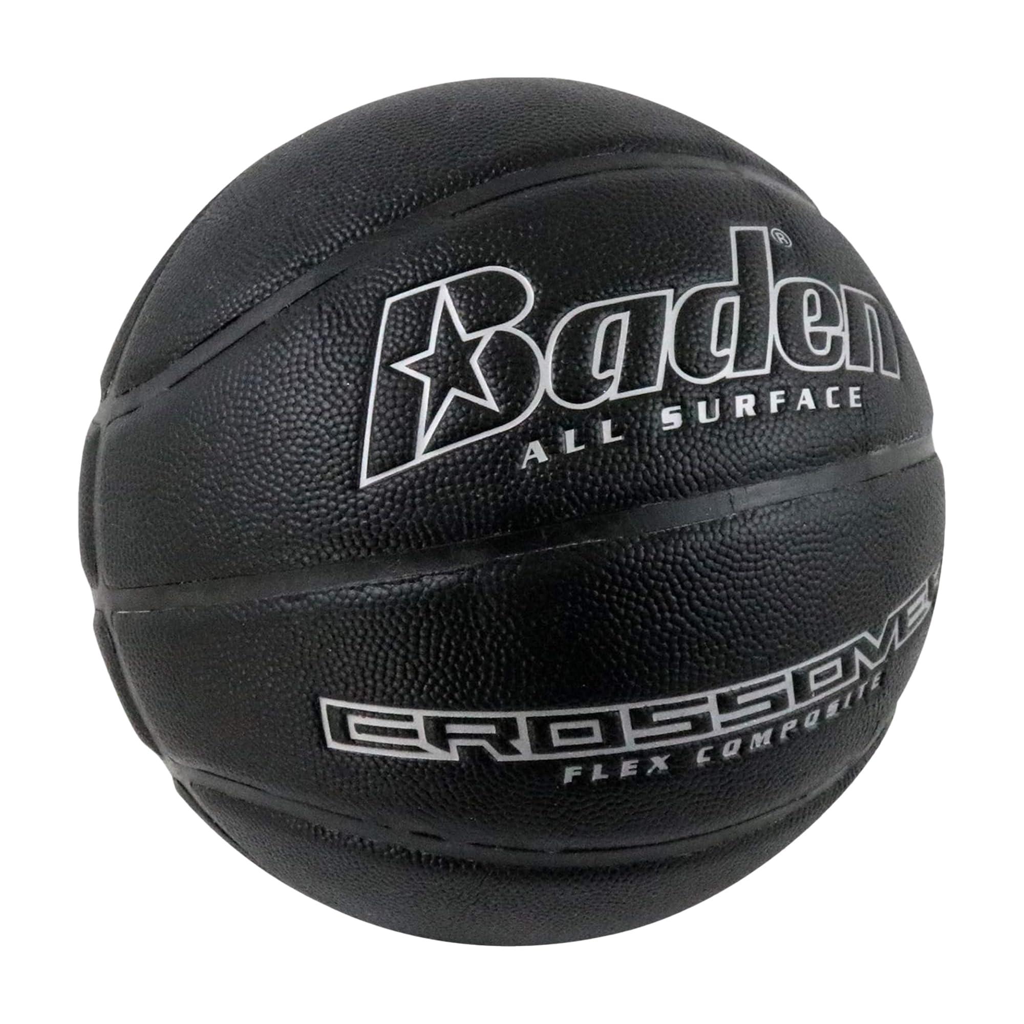 Baden Baden Crossover Flex Composite Basketball | High-Performance Indoor/Outdoor Ball | Durable Composite Design for Versatile Play | Official Size