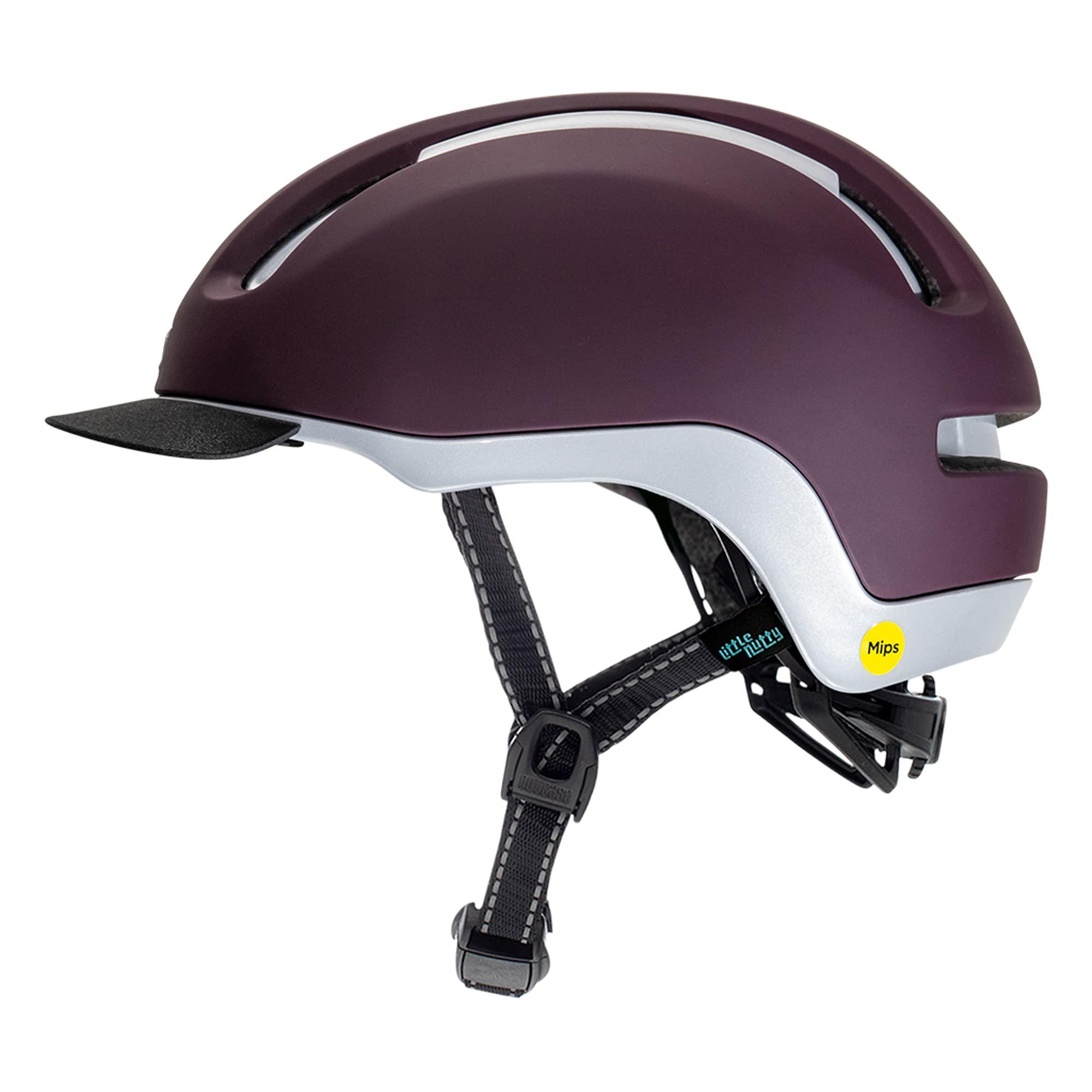 Nutcase Nutcase, VIO Adventure Bike Helmet and MIPS Protection for Road Cycling and Commuting - Plum MIPS - Large/Extra Large
