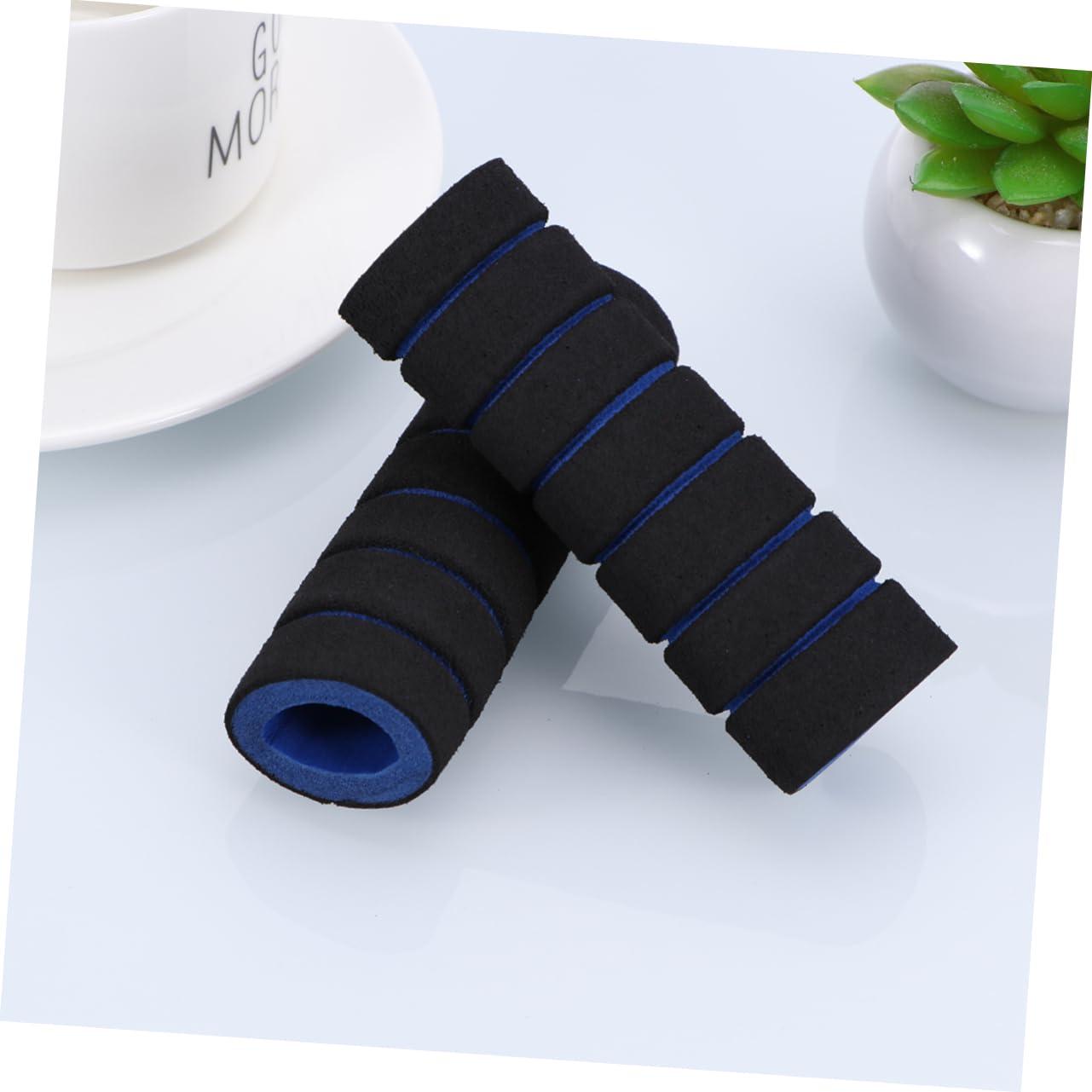 KOMBIUDA KOMBIUDA 2pcs Non-Slip Handlebar Grips for Bikes Ergonomic Sponge Covers Comfortable and Fits Standard Handlebars for Mountain Road and Electric Bikes