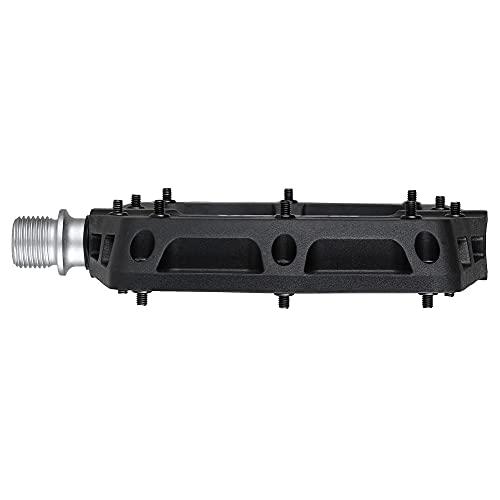 Venzo Venzo Flat Mountain BMX MTB Aluminum Bike Sealed Bearing Pedals - Large Bicycle Platform Pedals 9/16\" with Anti-Skid Anti-Slip Nail