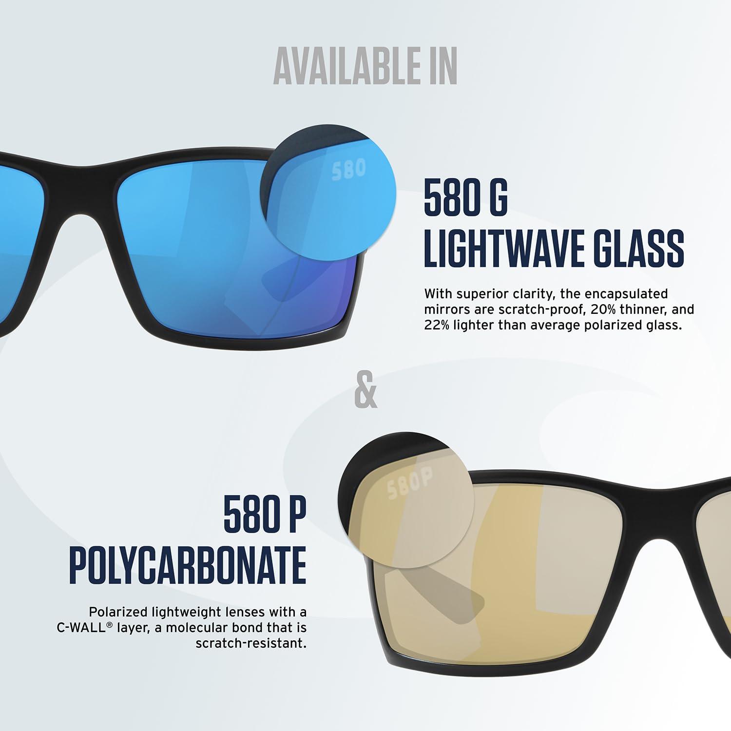 Costa Del Mar Costa Del Mar Womens Aleta Round Sunglasses, Taupe Crystal/Copper Silver Mirrored Polarized 580P, 54 mm