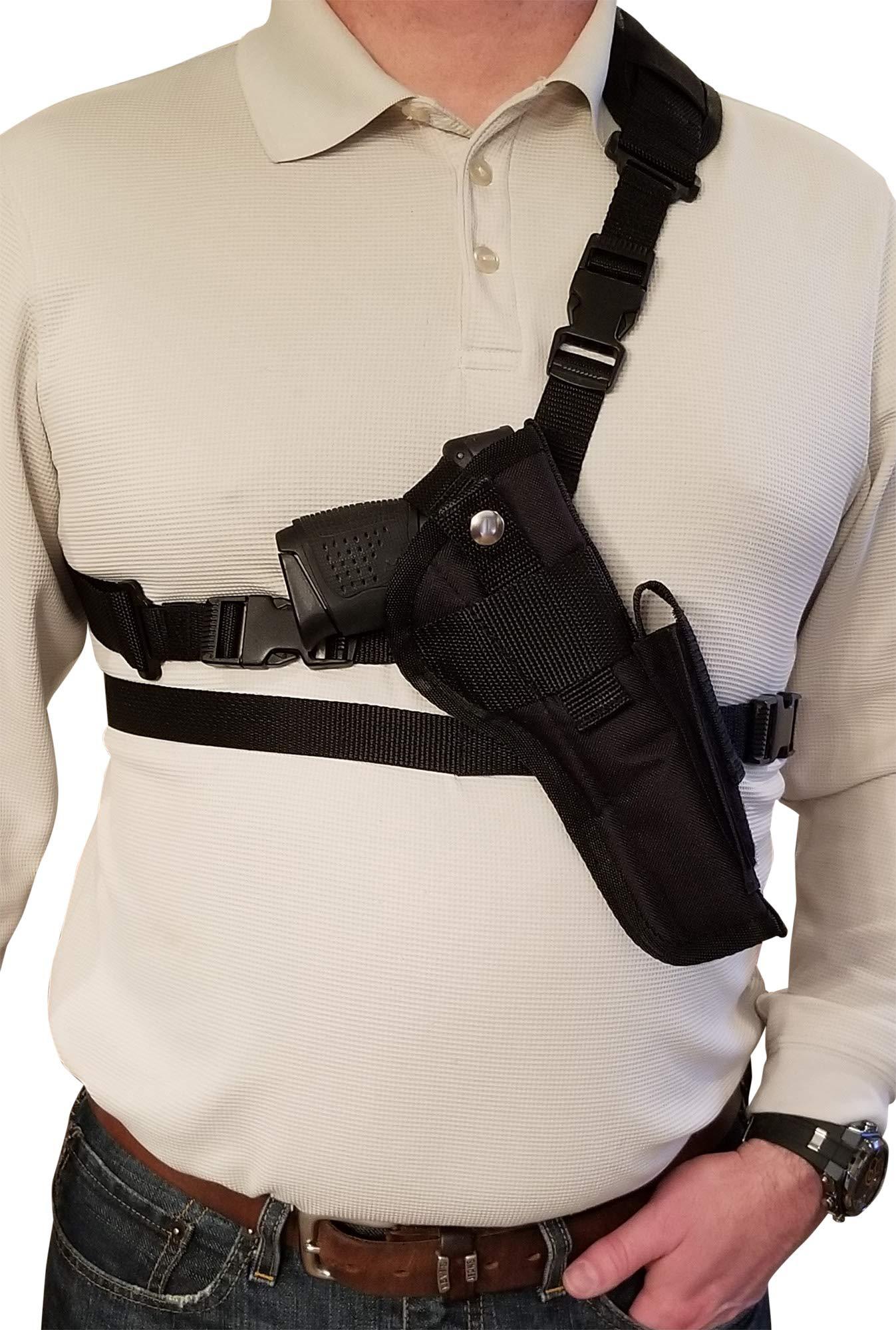 Silverhorse Holsters Silverhorse Holsters Chest/Shoulder Gun Holster | Fits Magnum Research Desert Eagle with 5\" or 6\" Barrel (6\" Barrel, Right)