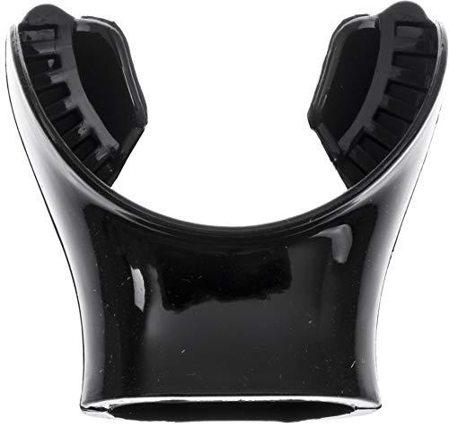 Cressi Cressi Mouthpiece for Snorkel, Black, Supernova Dry/Tao/Tao Dry