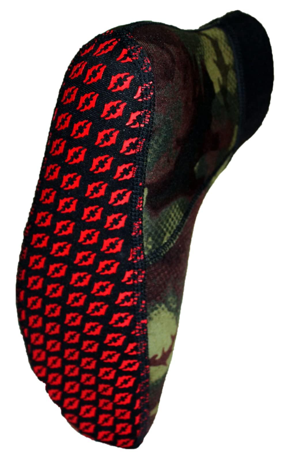 Hammerhead Spearguns Tuff Feet, 1.5 mm Half Booties, Camo Green (XX-Large)