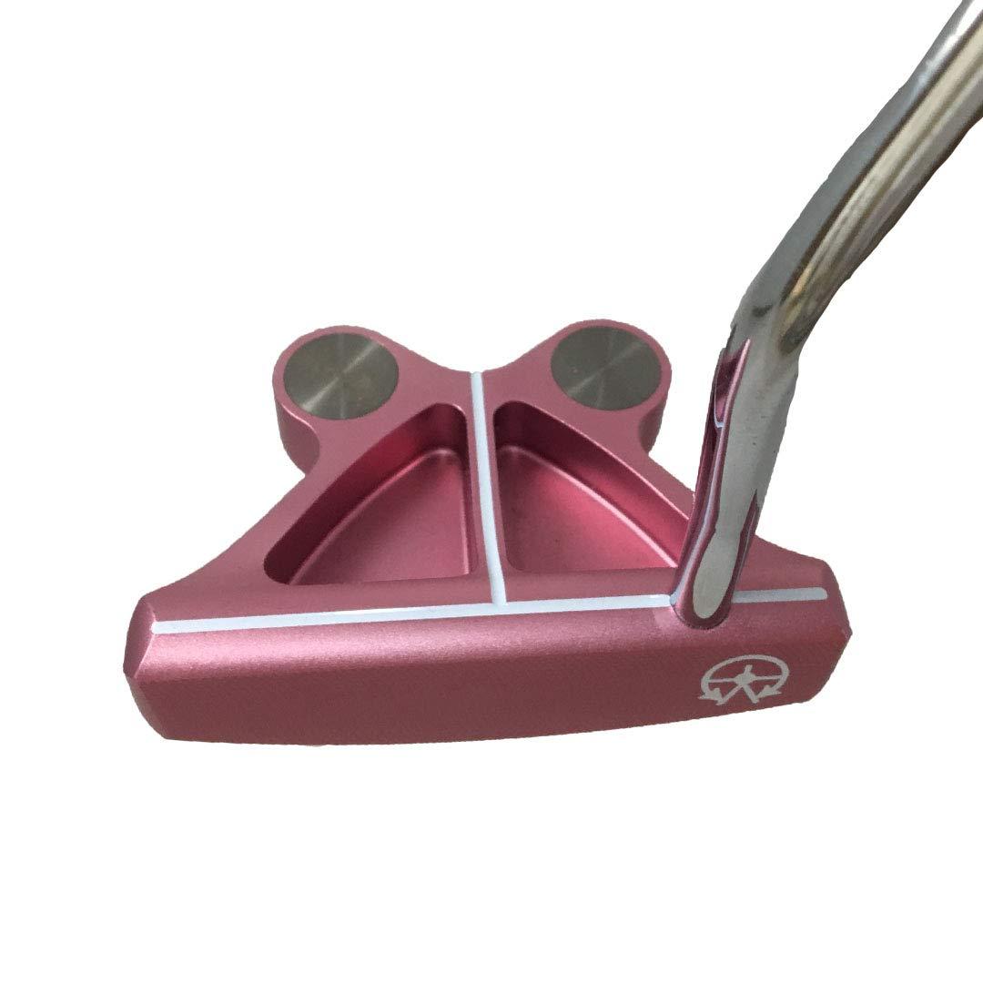 Frankly Frog Original Frankly Frog Putter- Heel Shaft (Pink, 32)