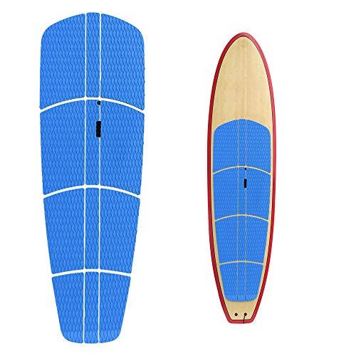 Abahub Abahub 12 Piece Surf SUP Deck Traction Pad Premium EVA with Tail Kicker 3M Adhesive for Paddleboard Longboard Surfboard Navy Blue