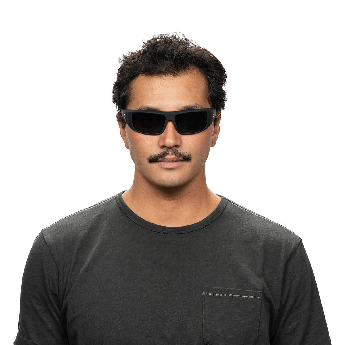 SPY SPY Logan ANSI RX Matte Black - Happy Boost Polar Orange Mirror