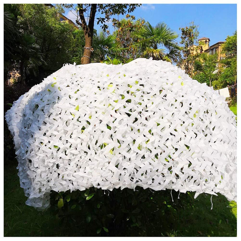bandezid bandezid Camo Netting White Camouflage Net Lightweight Durable Bulk Roll Camouflage Net for Camping Military Hunting Shooting Sunscreen Nets Various Sizes-White Camouflage net 3x5m(10x16ft)
