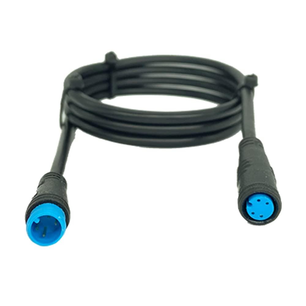 BEISGUANGS BEISGUANGS JULET Extension Cable 4 PIN Male to Female Plug Waterproof Head Signal Line Cable for Ebike Accessories Electric Bike Display Operation Button Connection Line