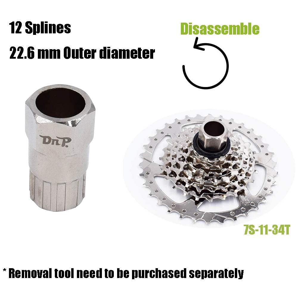 DRIFT MANIAC DRIFT MANIAC 7 Speed Freewheel for E-Bike 11-28T/11-34T Screw On Freewheel