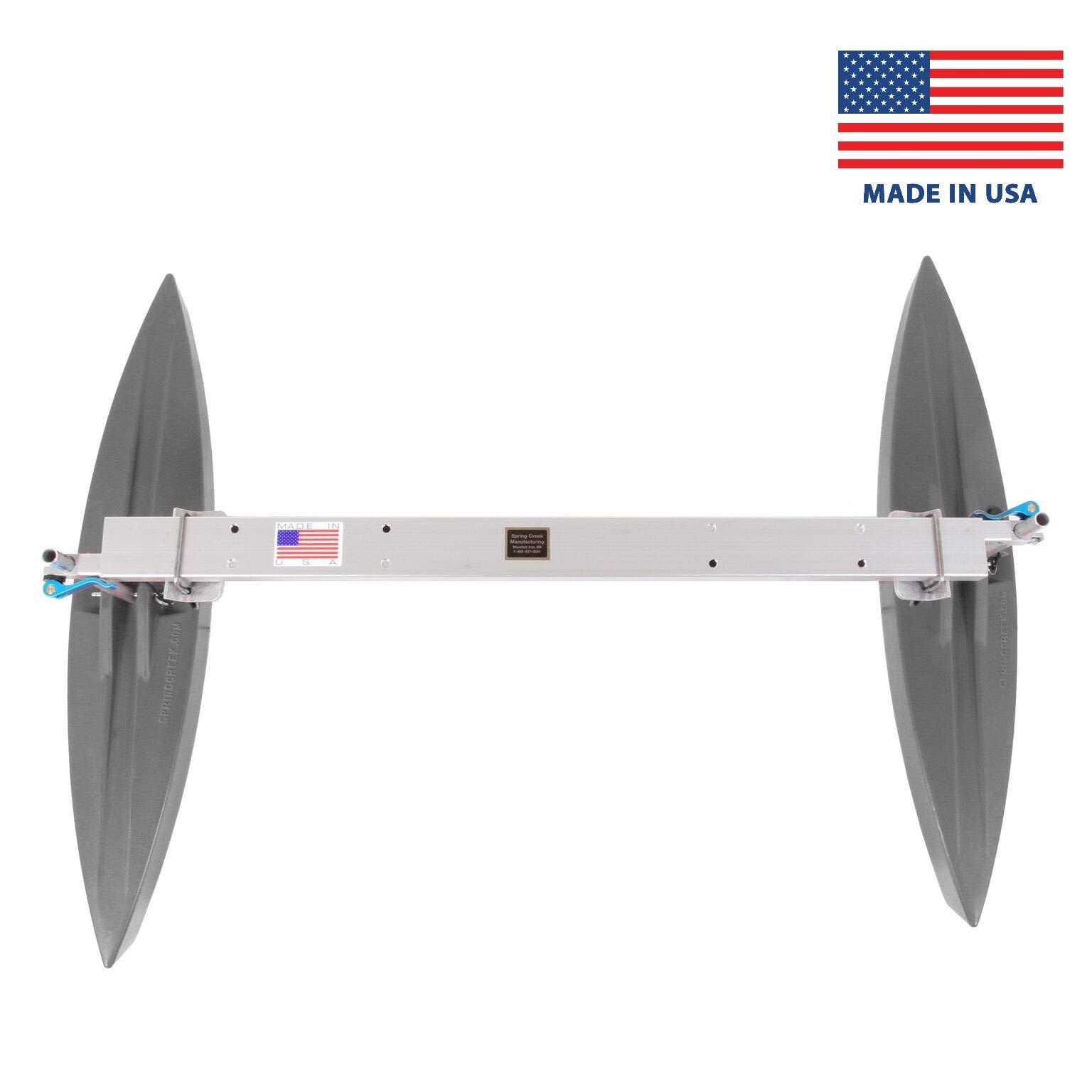 Spring Creek Manufacturing Spring Creek Manufacturing Hydrodynamic Jon Boat Stabilizer Float Package (Gray, 55.0)