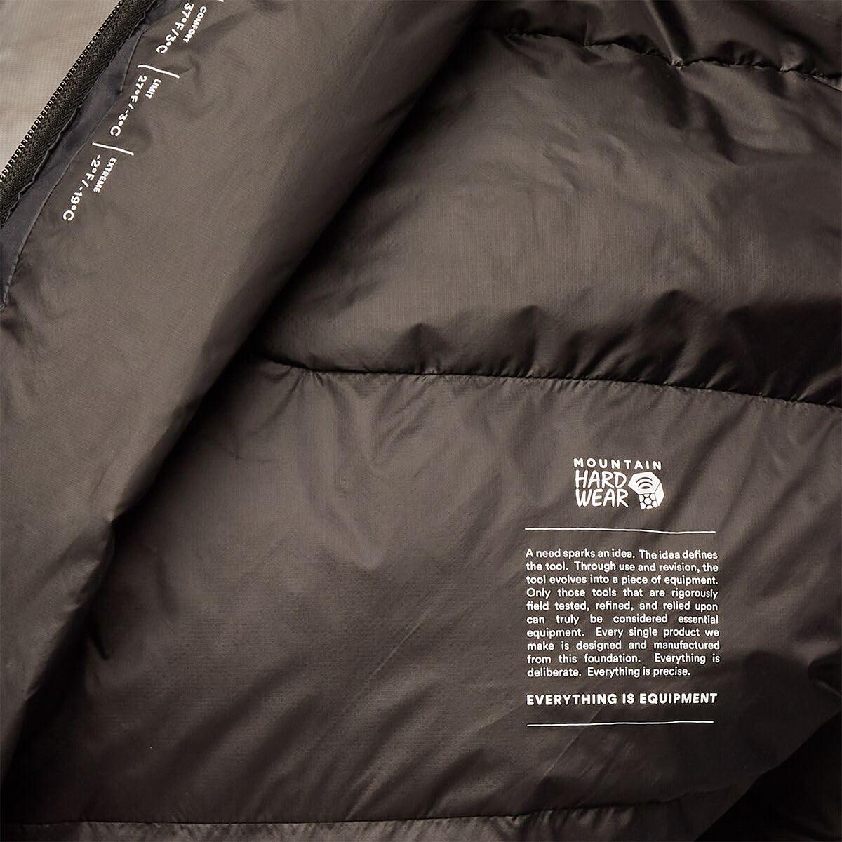 Mountain Hardwear Phantom Sleeping Bag: 30F Down, Glacial, Reg/Left Zip