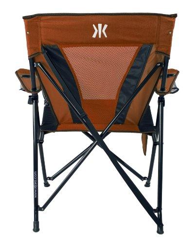Kijaro Kijaro XXL Dual Lock Portable Camping Chair - Supports Up To 400lbs - Enjoy the Outdoors in a Versatile Folding Chair, Sports Chair, Outdoor Chair & Lawn Chair Victoria Desert Orange