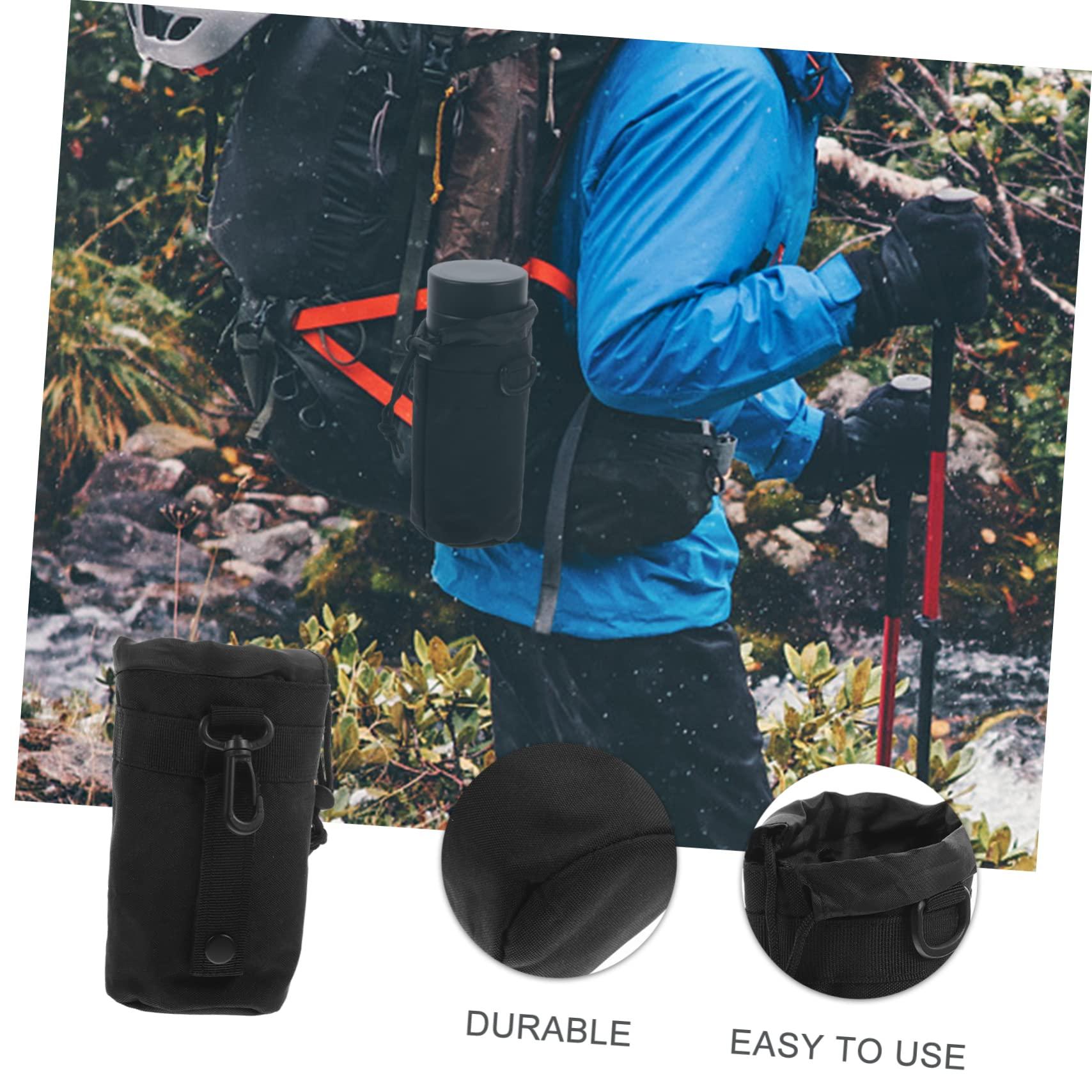 BESPORTBLE BESPORTBLE 2pcs Portable Water Bottle Bag Collapsible Water Bottles Water Jugs Bottle Rack Hot Water Sleeve Holder Bottle Sleeve Water Bottle Cover Cup Cover Juice Bottle Cover Oxford Cloth