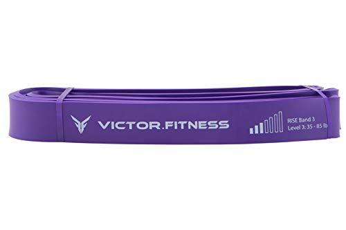 Victor Fitness Victor Fitness Rise Band Level 6 (85-230lbs) Heavy-Duty Exercise Resistance Band for Physical Therapy, Fitness, Muscle Development, Rehab, Mobility, Stretching, and More