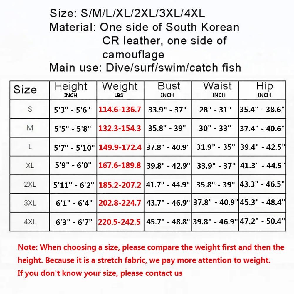 WYYHAA WYYHAA 3.5MM Neoprene Spearfishing Wetsuit with Hooded, 2 Pieces Camouflage Hunting Diving Suit with Loading Chest Pad for Cool Water Freediving Snorkeling Swimming,Green,XXL