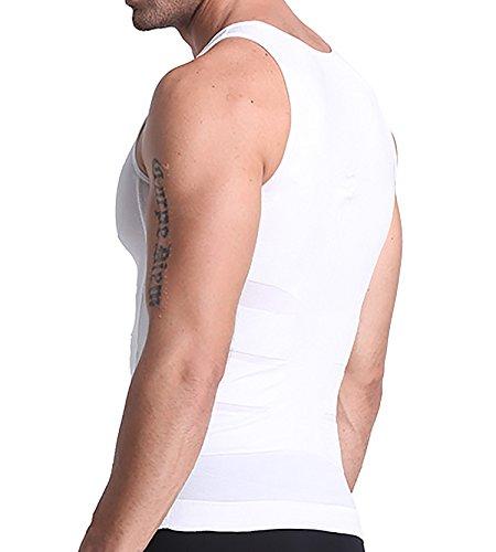 Extreme Fit TagCo USA, Inc Men's Compression and Body-Support Undershirt White - XLarge