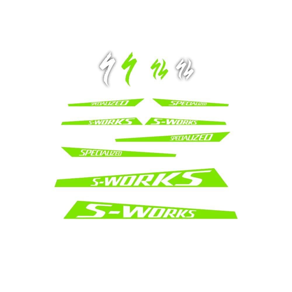 STAR SAM STAR SAM Stickers Compatible with Specialized S bike frame