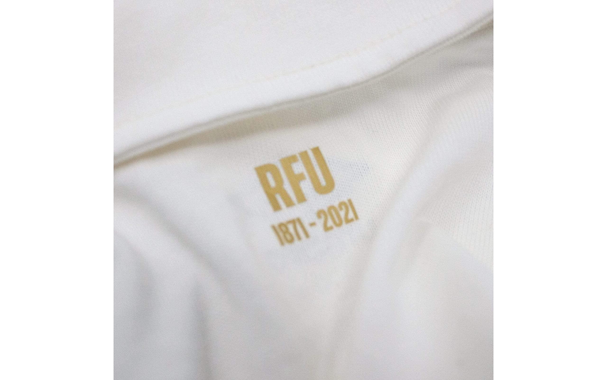 Umbro Umbro England RFU Men\'s 150 Anniversary Classic Long Sleeve Rugby Jersey, White X-Large