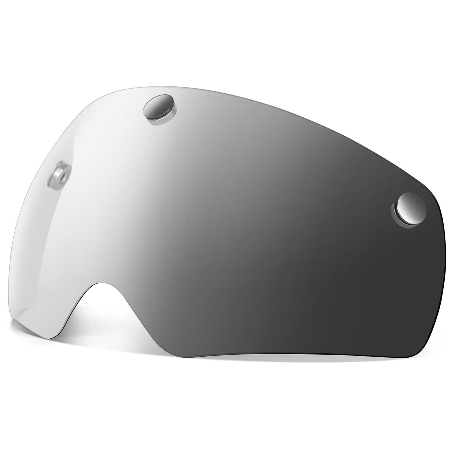 VICTGOAL VICTGOAL Detachable Magnetic Bike Helmet Goggles Visor Especially Deisgned for VG110/VG112 Bicycle Helmet (Photochromic)