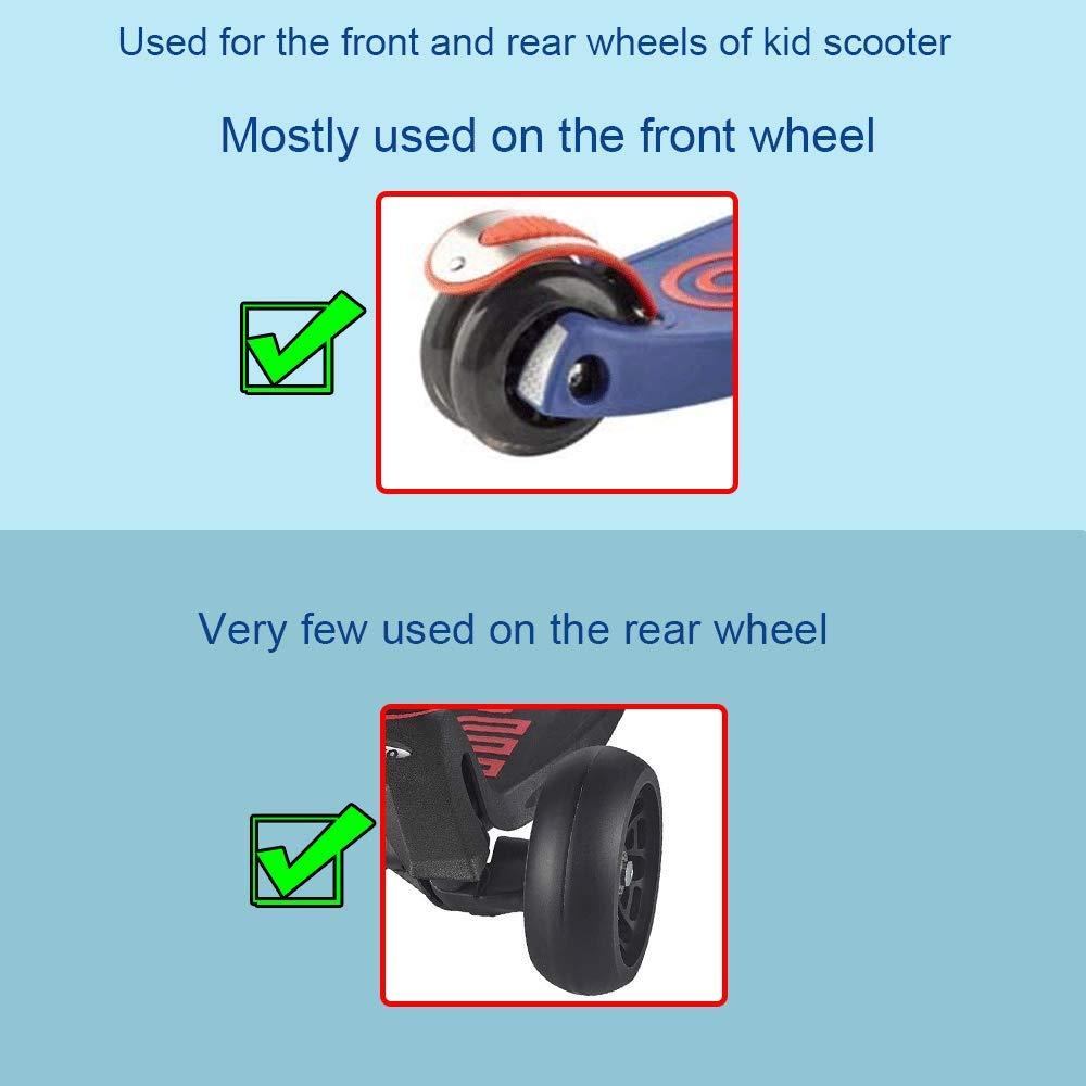 OTFAITP OTFAITP Hex Lock Male and Female Front Rear Kids Scooter Parts M8x73mm Screws for 2-3-4-Wheel Kick Scooters Axles Repair Tools (73 * 8mm)