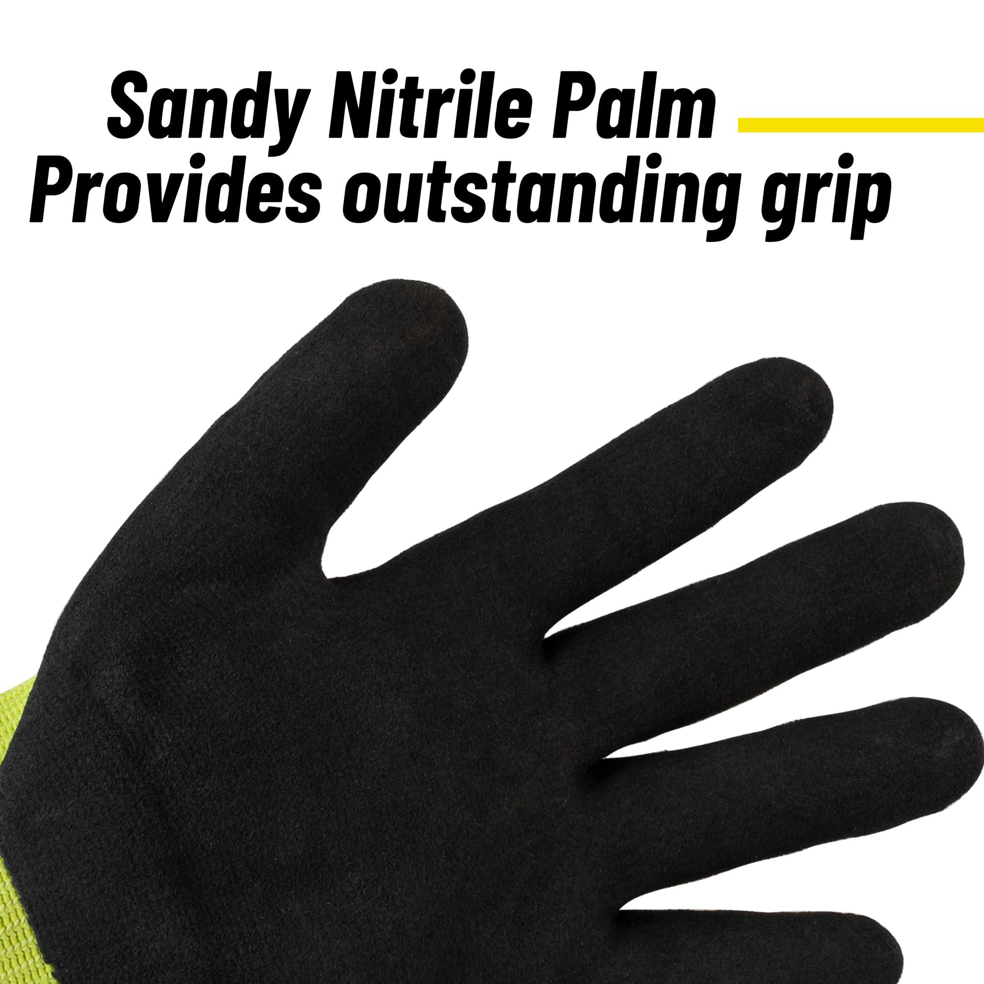Cressi Cressi Conch Dyfiber Gloves, Lime, M