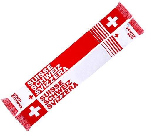 Euroscarves Euroscarves National Soccer High-Definition HD Knit Scarf (Switzerland)