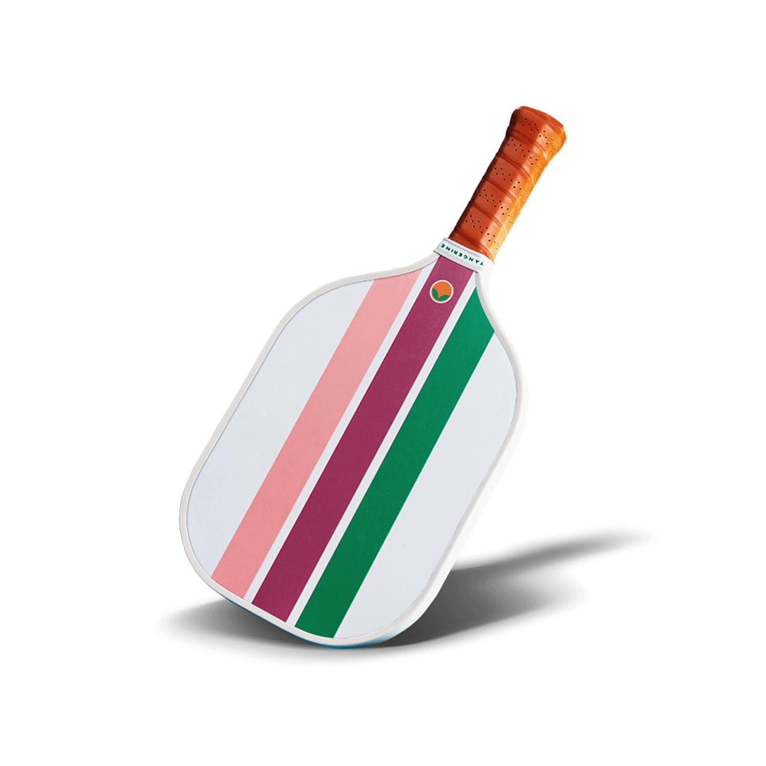 Tangerine Tangerine Pickleball Paddle - Cool & Unique Designs - Lightweight with Honeycomb Core & Fiberglass Surface - Gifts for Pickleball Lovers - USAPA Approved - Nantucket