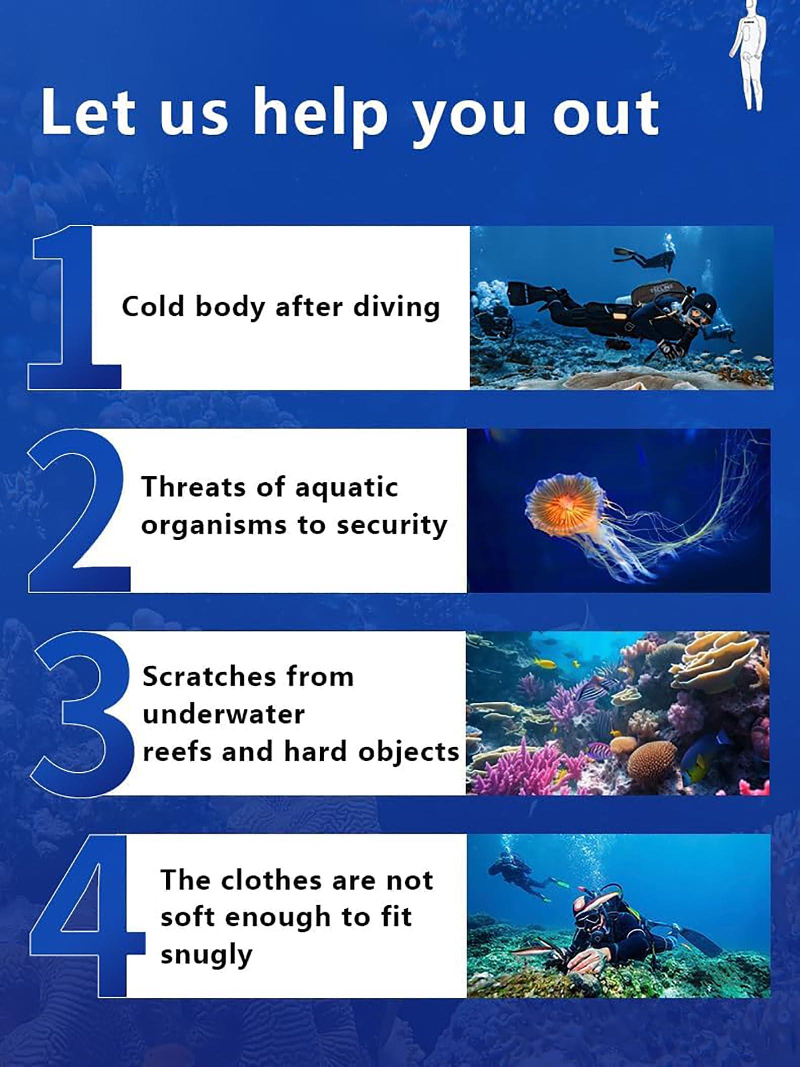 WYYHAA WYYHAA 1.5MM Neoprene Spearfishing Wetsuit with Hooded, 2 Pieces Camouflage Hunting Diving Suit for Cool Water Freediving Snorkeling,XL