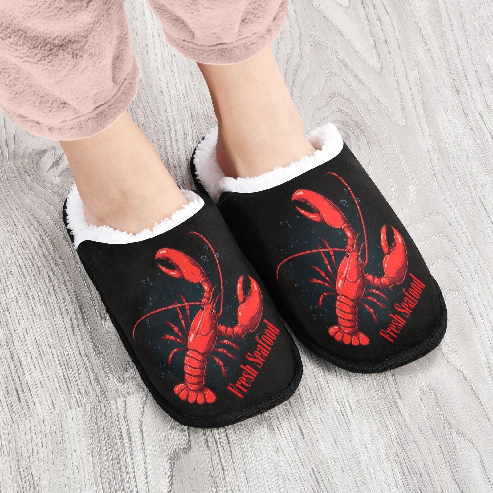 Boccsty Boccsty Lobster Spa Slippers - Memory Foam Indoor/Outdoor Home Shoes for Men & Women