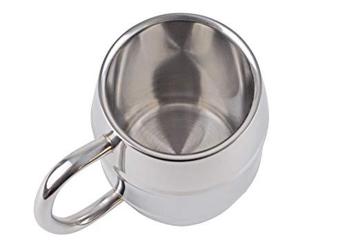 ?????????(CAPTAIN STAG) Captain Stag M-1242 Be Free Double Stainless Steel Barrel Mug, 8.5 fl oz (240 ml)