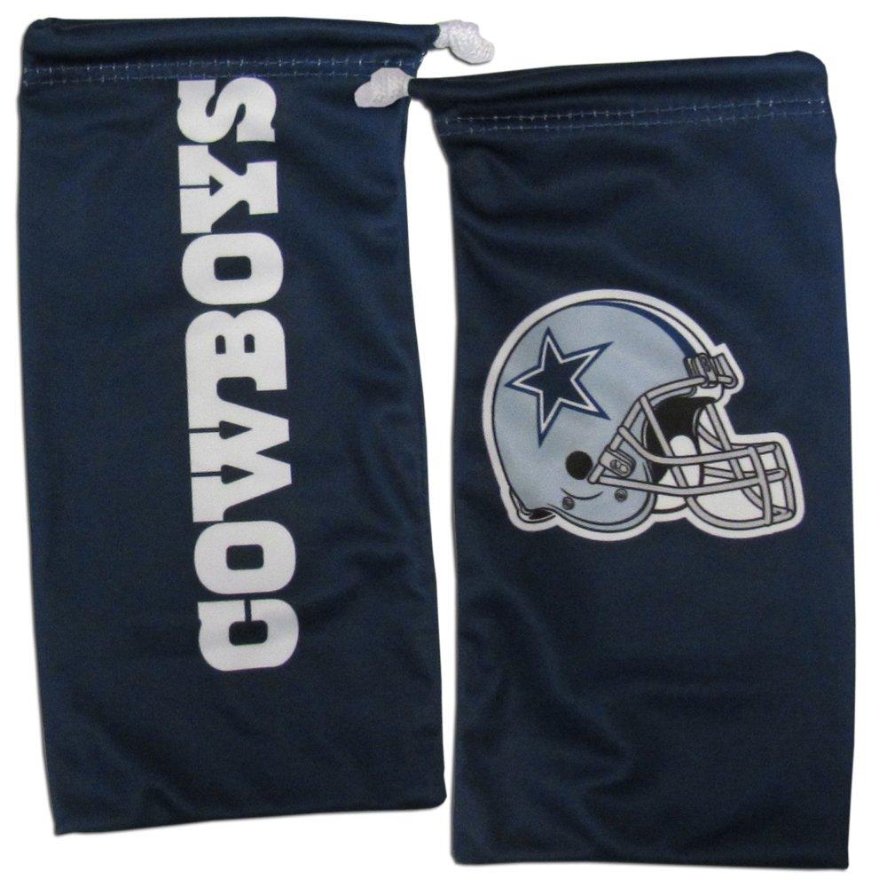 Siskiyou Sports Siskiyou Sports NFL Dallas Cowboys Unisex Edge Wrap Sunglass and Bag Set, Team Colors, One Size (FESG055EB)