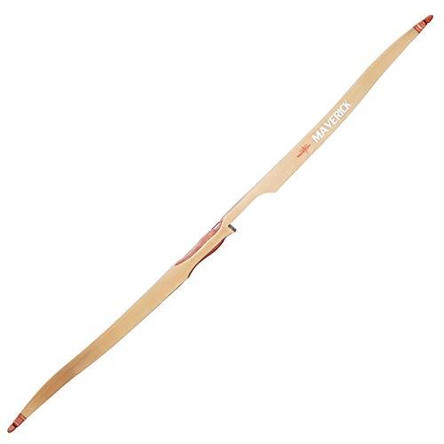Southland Archery Supply Southland Archery Supply Maverick One Piece Traditional Wood Hunting Bow (Clear Limb 40 pounds, Right)