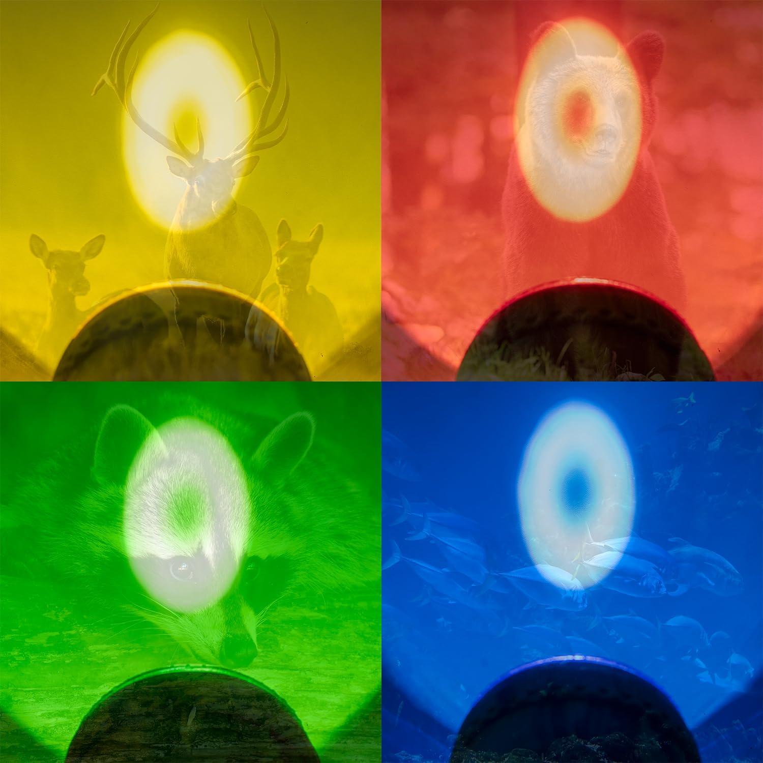 YoTmake YoTmake Coon Hunting Lights,Camo LED Hunting Headlamp with 6 Lighting Modes, 4 Powerful LEDs, Rechargeable Headlight Waterproof for Coon, Coyotes, Hog, Predators