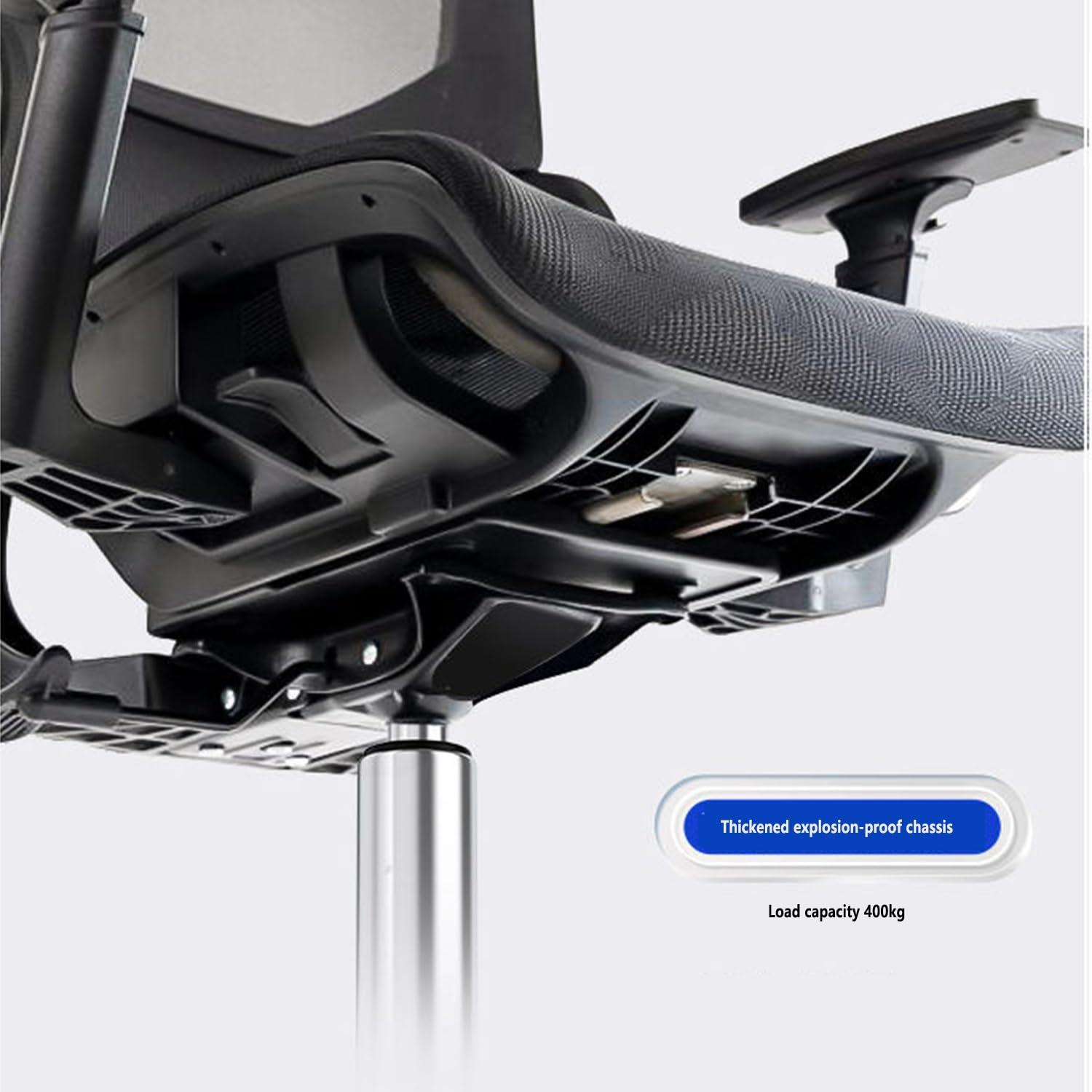 MOTHY Ergonomic Office Chair Adjustable Rolling Desk Chair with Armrest, Lumbar Support and Wheels Computer Chair Executive Swivel Chair, Gaming Chairs (Color : A)