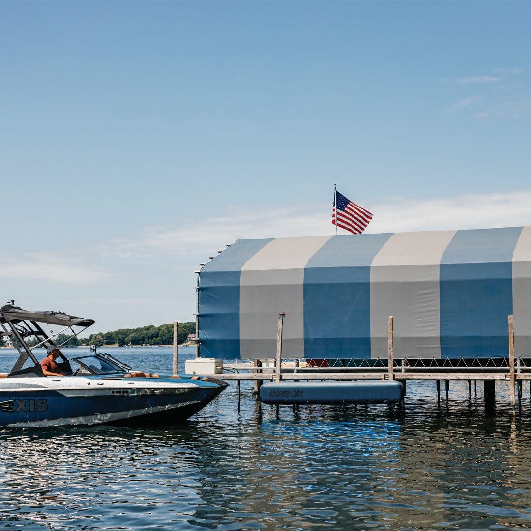 MISSION MISSION Boat Gear Titan Dock Inflatable Dock Bumper Fenders (34\' Length)