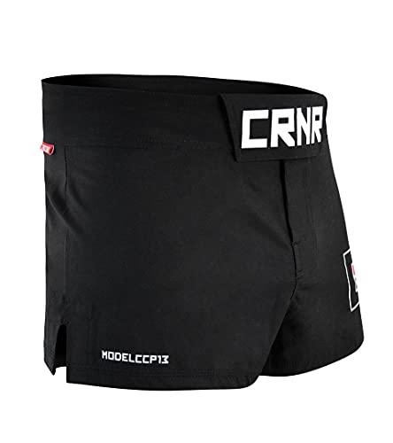 Combat Corner Combat Corner BOSS Fight Shorts BJJ MMA Muay Thai Kickboxing Quick Dry Athletic Fight Shorts for Men and Women (26)