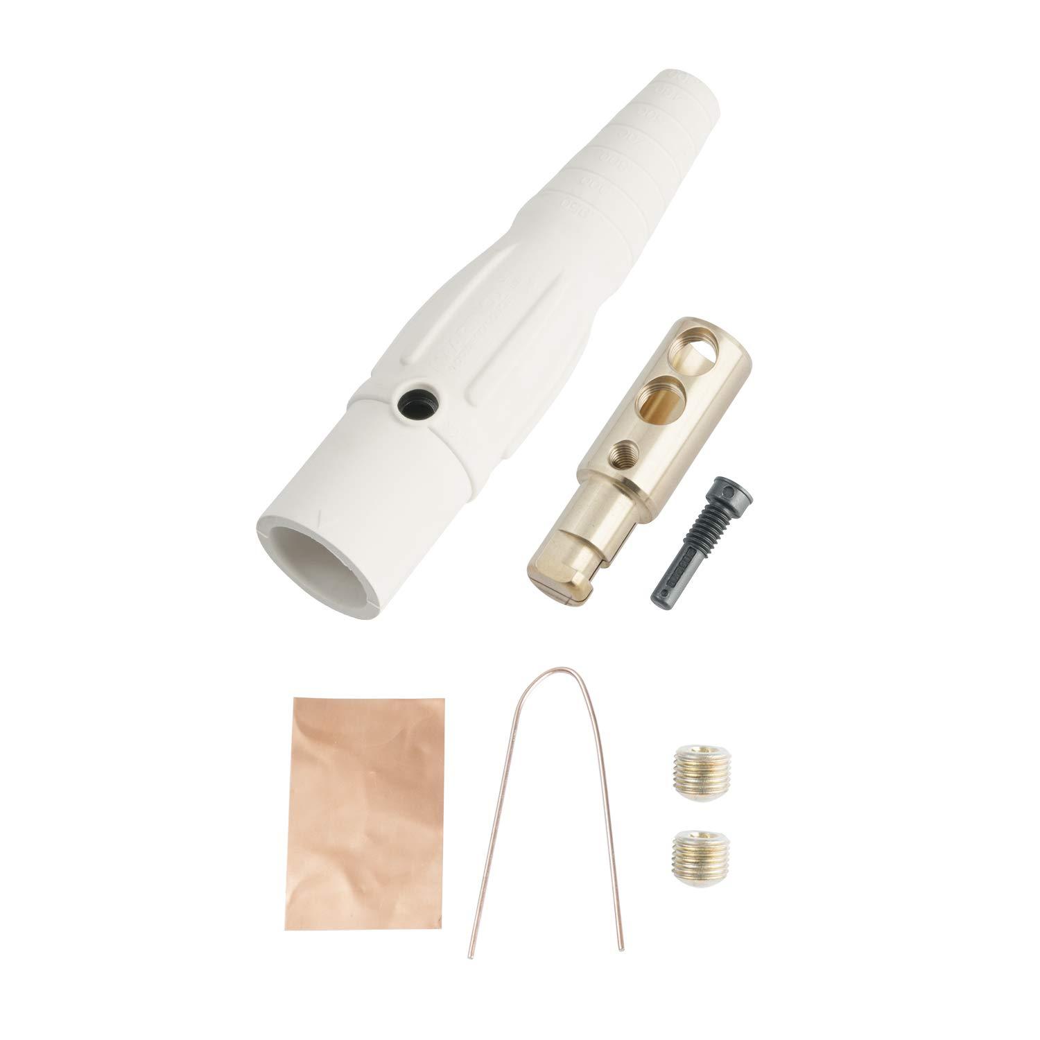 Marinco Marinco CLS40 Cam-Lock Wire Set 2/0-4/0 Male Camlok Connector Bundle NEW (CLS40-MB 5 Wire Set)