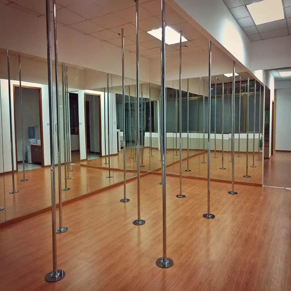 WAHHWF 9ft 10ft 11ft 12ft Pole Dancing Pole for Home - Stripper Pole for Heavy Plus Size Pole Dancer - Portable Removable 45mm Dance Pole Spinning and Static, Loads 440lbs ( Size : 311CM-324CM/10ft-10.6ft )